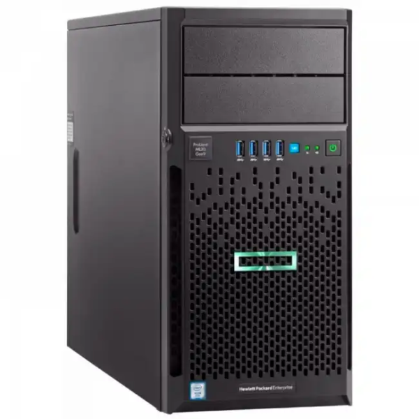 Сервер HPE /ML30 Gen10 Plus P44720-421 (Tower, Xeon E-2314, 2800 МГц, 4, 8, 1 x 16 ГБ, LFF 3.5'', 4)