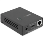 Сетевое устройство HPE 1-Port Smart Rate 802.3bt 60W midspan injector R1C73A (PoE-инжектор)