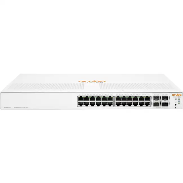 Коммутатор HPE Aruba Instant On 1930 24G JL682A (1000 Base-TX (1000 мбит/с), 4 SFP порта)