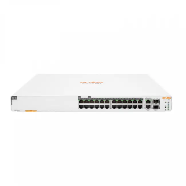 Коммутатор HPE IOn 1960 24G JL807A (1000 Base-TX (1000 мбит/с), 2 SFP порта)