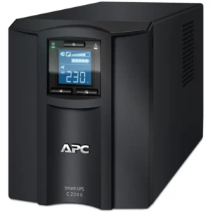 Источник бесперебойного питания APC Smart-UPS C 2000 SMC2000I (Линейно-интерактивные, Напольный, 2000 ВА, 1300)