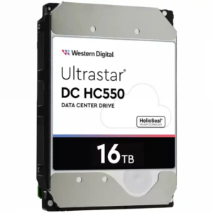 Внутренний жесткий диск Western Digital Ultrastar DC HC550 16 ТБ WUH721816ALE6L4 (HDD (классические), 16 ТБ, 3.5 дюйма, SATA)