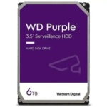 Внутренний жесткий диск Western Digital Purple Surveillance WD64PURZ (HDD (классические), 6 ТБ, 3.5 дюйма, SATA)