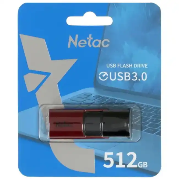 USB флешка (Flash) Netac U182 [NT03U182N-512G-30RE] (512 ГБ)