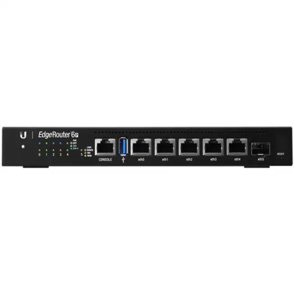 Маршрутизатор Ubiquiti EdgeRouter 6P ER-6P-EU (10/100/1000 Base-TX (1000 мбит/с))