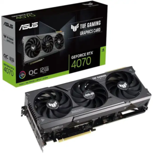 Видеокарта Asus TUF GeForce RTX 4070 GAMING OC 90YV0IZ0-M0NA00 (12 ГБ)