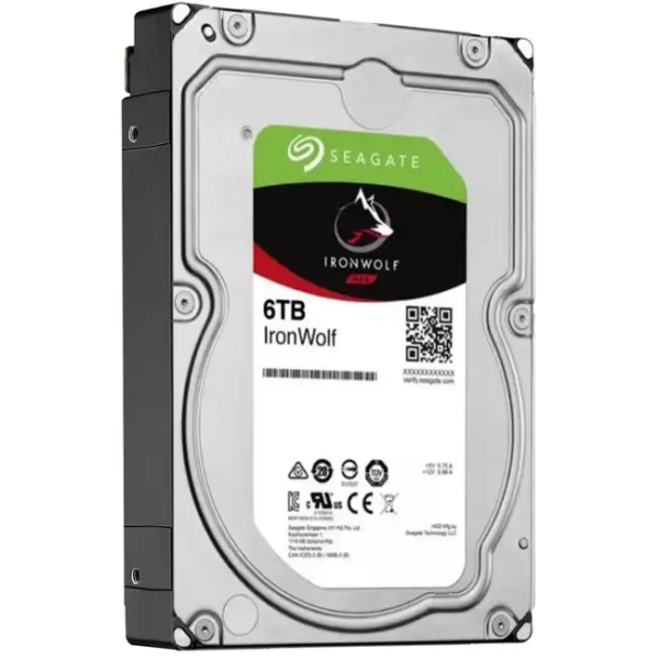 Внутренний жесткий диск Seagate IronWolf ST6000VN001 (HDD (классические), 6 ТБ, 3.5 дюйма, SATA)