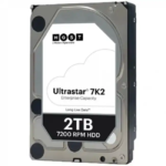 Внутренний жесткий диск HGST Ultrastar 7K2 2ТБ HUS722T2TALA604 (HDD (классические), 2 ТБ, 3.5 дюйма, SATA)