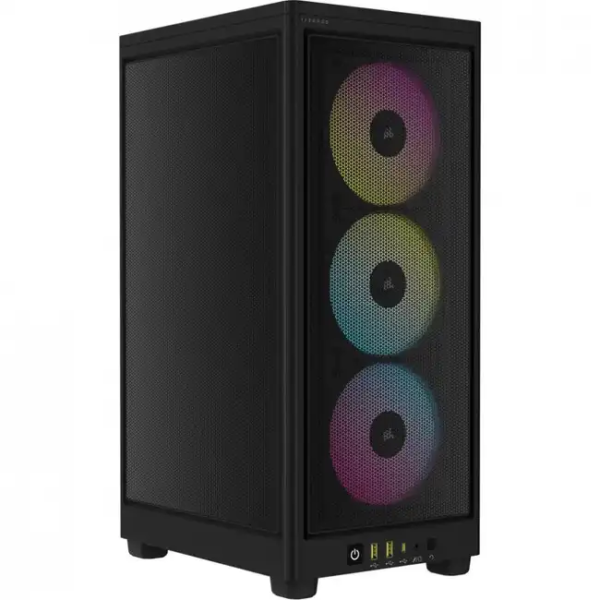 Корпус Corsair iCUE 2000D RGB Airflow Black CC-9011246-WW (Игровые, Mini-Tower)