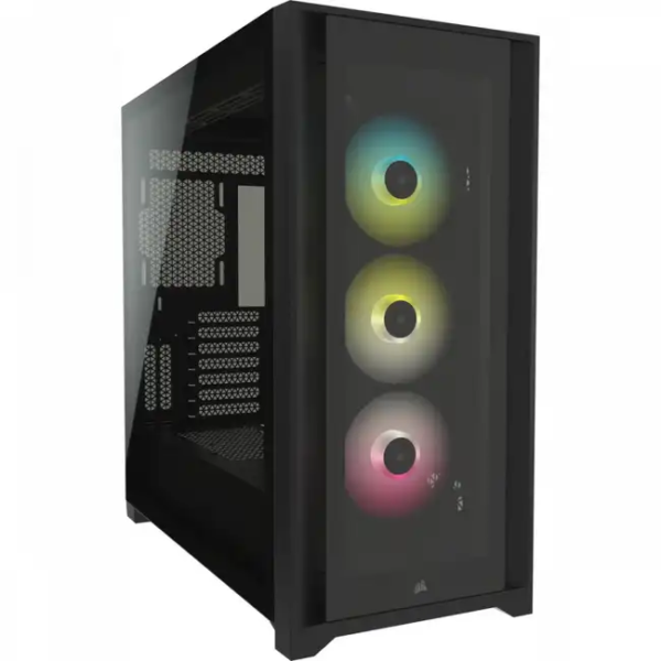 Корпус Corsair iCUE 5000X RGB CC-9011212-WW (Игровые, Midi-Tower)