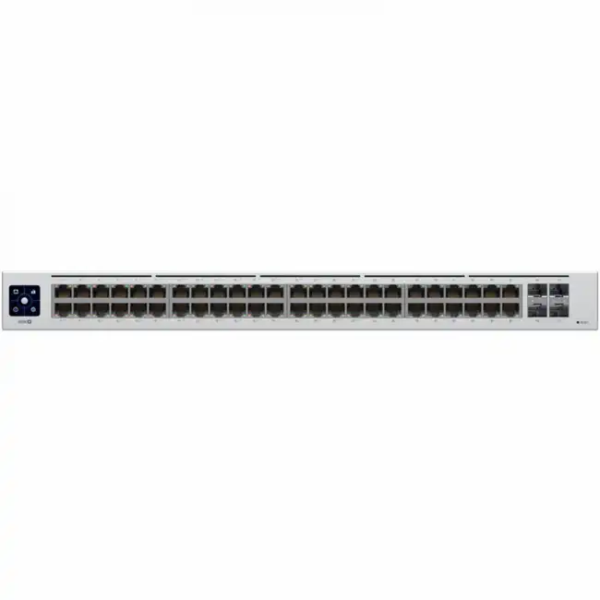 Коммутатор Ubiquiti USW-48-POE-EU (1000 Base-TX (1000 мбит/с), 4 SFP порта)