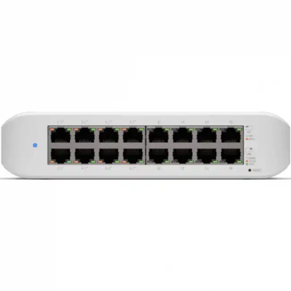 Коммутатор Ubiquiti USW-Lite-16-POE USW-Lite-16-POE-EU (1000 Base-TX (1000 мбит/с))