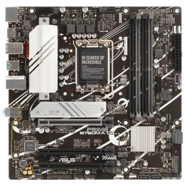 Материнская плата Asus PRIME B760M-A D4 (micro-ATX, LGA 1700)