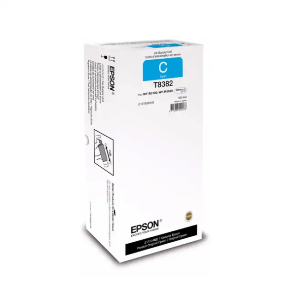 Струйный картридж Epson T8382 Голубой C13T838240