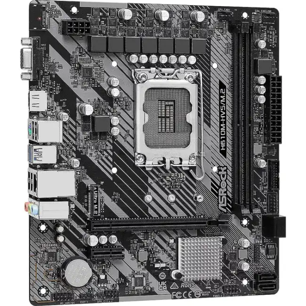 Материнская плата ASRock H610M-HVS/M.2 R2.0 (micro-ATX, LGA 1700)