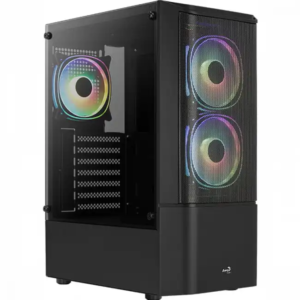 Корпус Aerocool Quantum Mesh-G-BK-v3 ACCM-PV31133.11 (Игровые, Midi-Tower)