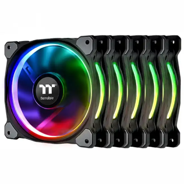 Охлаждение Thermaltake Riing Plus 12 RGB (5-Fan Pack) CL-F054-PL12SW-A