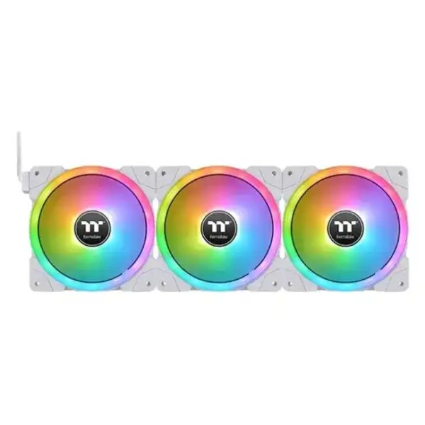 Охлаждение Thermaltake SWAFAN EX12 RGB PC Cooling Fan White CL-F161-PL12SW-A (Для системного блока)