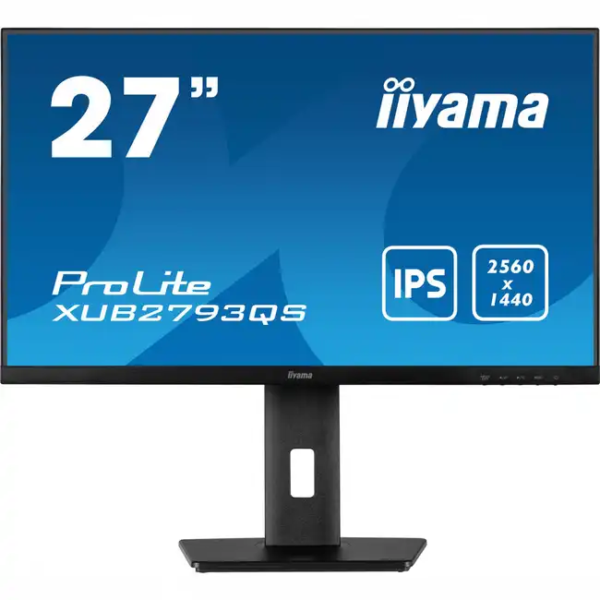 Монитор IIYAMA ProLite PL2793QS XUB2793QS-B1 (27 '', IPS, WQHD 2560x1440 (16:9), 120 Гц)