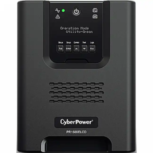 Источник бесперебойного питания CyberPower PR1500ELCD (Линейно-интерактивные, Напольный, 1500 ВА, 1350)