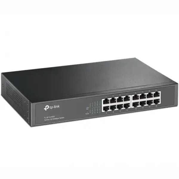 Коммутатор TP-Link TL-SF1016DS (100 Base-TX (100 мбит/с))