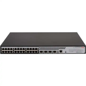 Коммутатор H3C S1850V2-28P-HPWR-EI LS-1850V2-28P-HPWR-EI-GL (1000 Base-TX (1000 мбит/с), 4 SFP порта)