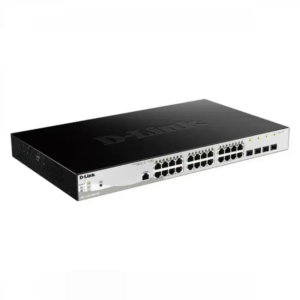 Коммутатор D-link DGS-1210-28P/ME/B2A (1000 Base-TX (1000 мбит/с), 4 SFP порта)