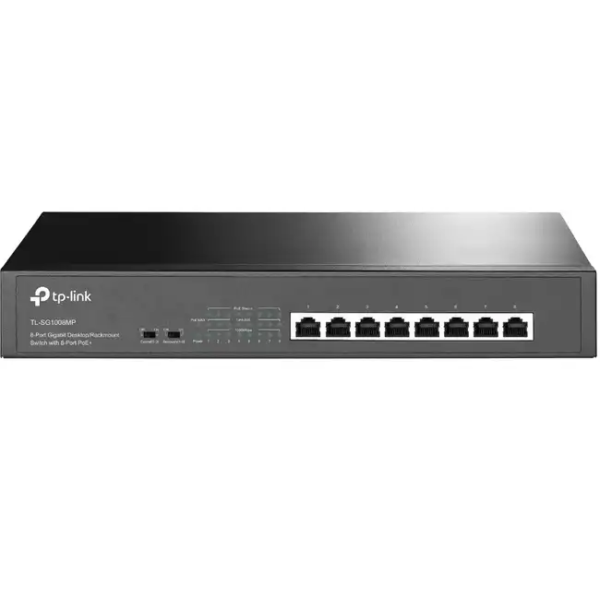 Коммутатор TP-Link TL-SG1008MP (1000 Base-TX (1000 мбит/с))