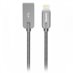 Кабель интерфейсный OLMIO Steely 038649 (USB Type A - Lightning (8pin))