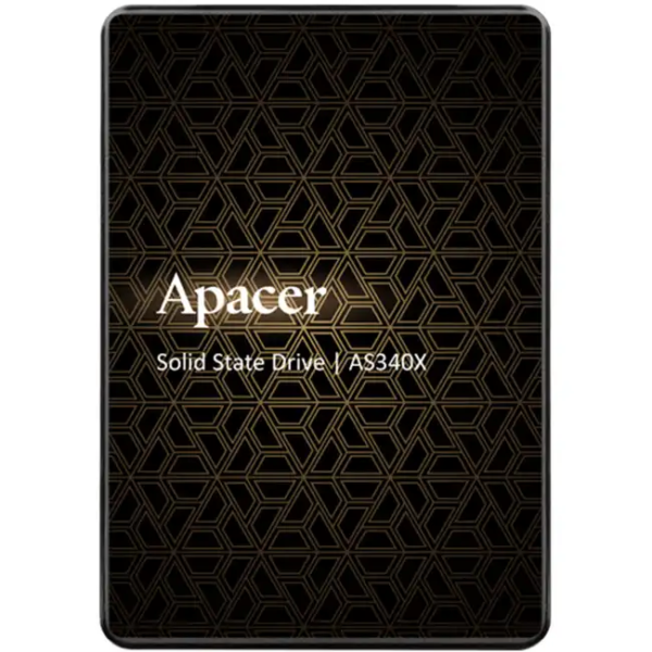 Внутренний жесткий диск Apacer AS340X AP960GAS340XC-1 (SSD (твердотельные), 960 ГБ, 2.5 дюйма, SATA)