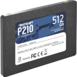 Внутренний жесткий диск Patriot P210 P210S512G25 (SSD (твердотельные), 512 ГБ, 2.5 дюйма, SATA)