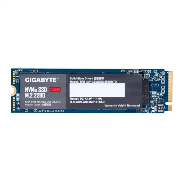 Внутренний жесткий диск Gigabyte GP-GSM2NE3256GNTD (SSD (твердотельные), 256 ГБ, M.2, PCIe)