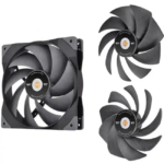 Охлаждение Thermaltake SWAFAN GT14 PC Cooling Fan TT Premium Edition CL-F157-PL14BL-A (Для системного блока)