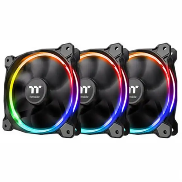 Охлаждение Thermaltake Riing 12 RGB Sync Edition 3-Fan Pack CL-F071-PL12SW-A