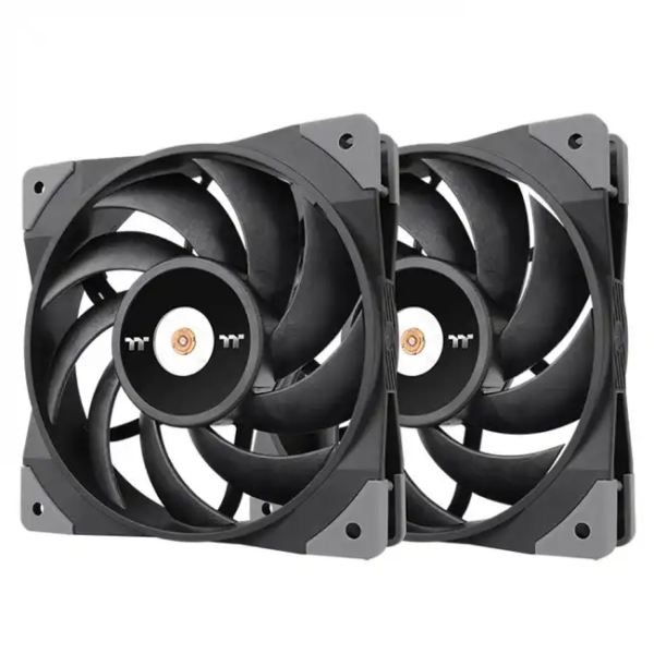 Охлаждение Thermaltake TOUGHFAN 12 2 pack CL-F082-PL12BL-A (Для системного блока)