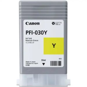 Картридж для плоттеров Canon PFI-030Y Жёлтый 55 мл 3492C001