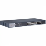 Коммутатор Hikvision DS-3E0526P-E/M (1000 Base-TX (1000 мбит/с), 2 SFP порта)