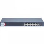 Коммутатор Hikvision DS-3E1518P-EI/M (1000 Base-T (1000 мбит/с), 1 SFP порт)