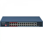 Коммутатор Hikvision DS-3E0326P-E/M(C) (100 Base-TX (100 мбит/с), 1 SFP порт)