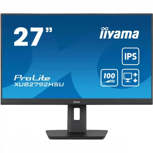 Монитор IIYAMA ProLite XUB2792HSU-B6 (27 ", IPS, FHD 1920x1080 (16:9), 100 Гц)