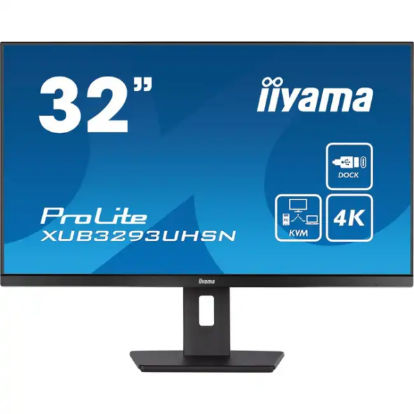 Монитор IIYAMA XUB3293UHSN-B5 (31.5 ", IPS, 3840x2160 (16:9), 60 Гц)