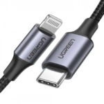 Кабель интерфейсный UGREEN US304 Lightning To Type-C 2.0 70524 (USB Type C - Lightning (8pin))