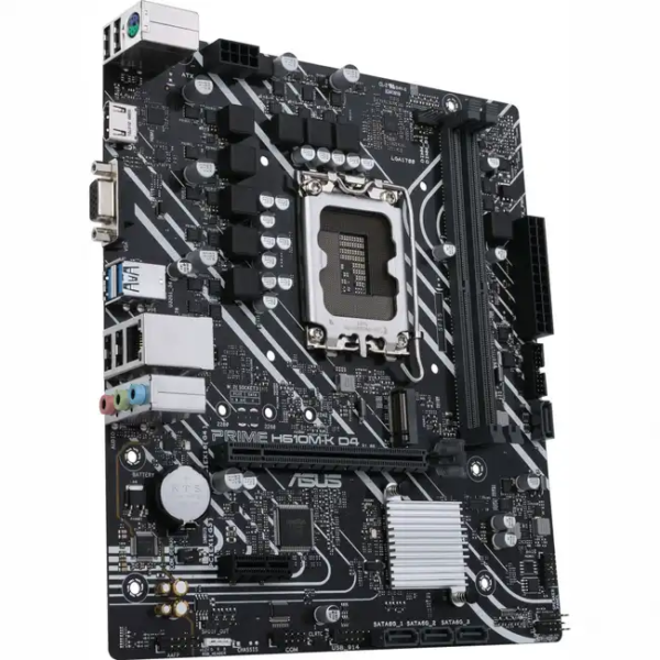 Материнская плата Asus PRIME H610M-K D4 (micro-ATX, LGA 1700)