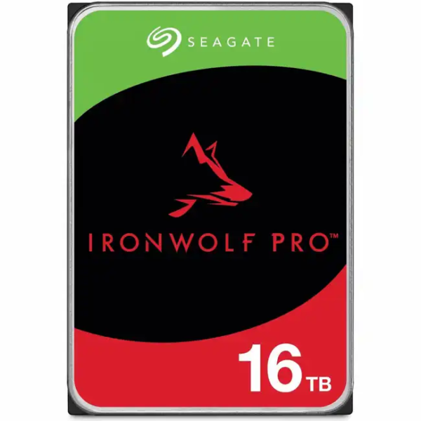 Внутренний жесткий диск Seagate IronWolf Pro ST16000NT001 (HDD (классические), 16 ГБ, 3.5 дюйма, SATA)