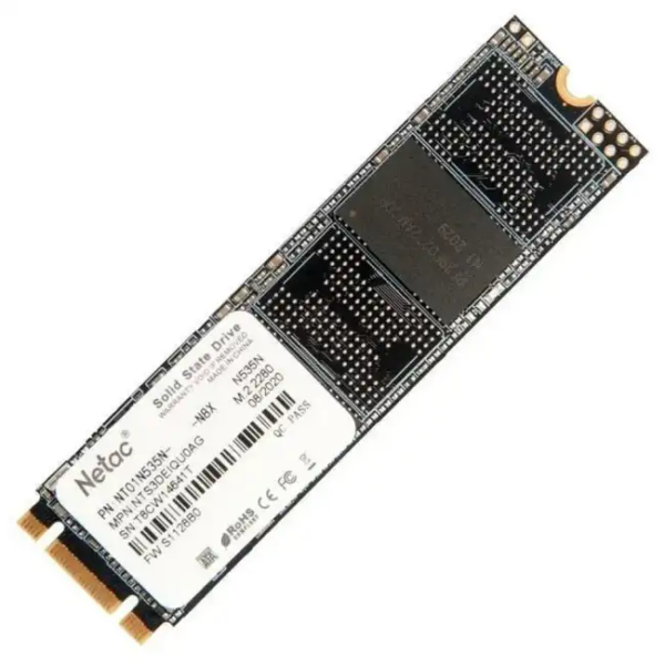 Внутренний жесткий диск Netac N535N NT01N535N-256G-N8X (SSD (твердотельные), 256 ГБ, M.2, PCIe)