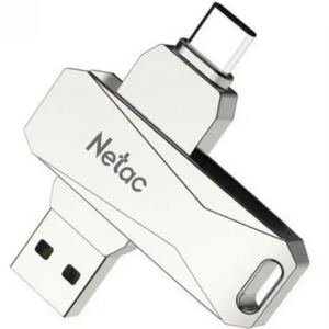 USB флешка (Flash) Netac U782C USB3.0+TypeC Dual Flash Drive NT03U782C-256G-30PN (256 ГБ)