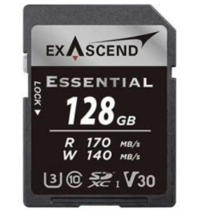 Флеш (Flash) карты Exascend Essential EX128GSDU1-S (128 ГБ)