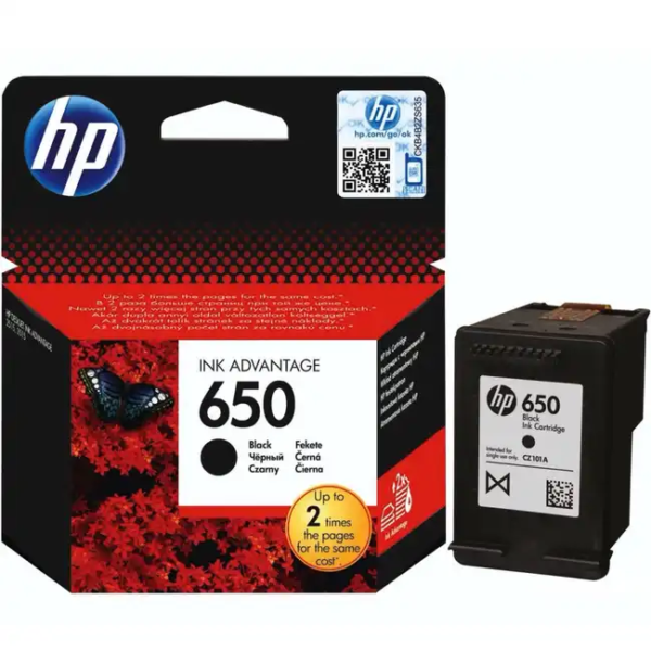 Струйный картридж HP №650 Black CZ101AE