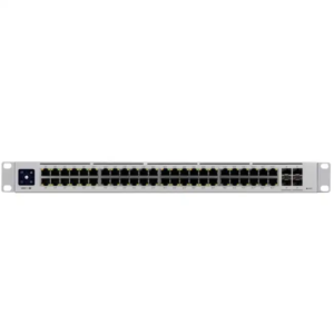 Коммутатор Ubiquiti UniFi Switch PRO 48 PoE USW-Pro-48-POE-EU (1000 Base-TX (1000 мбит/с), 4 SFP порта)