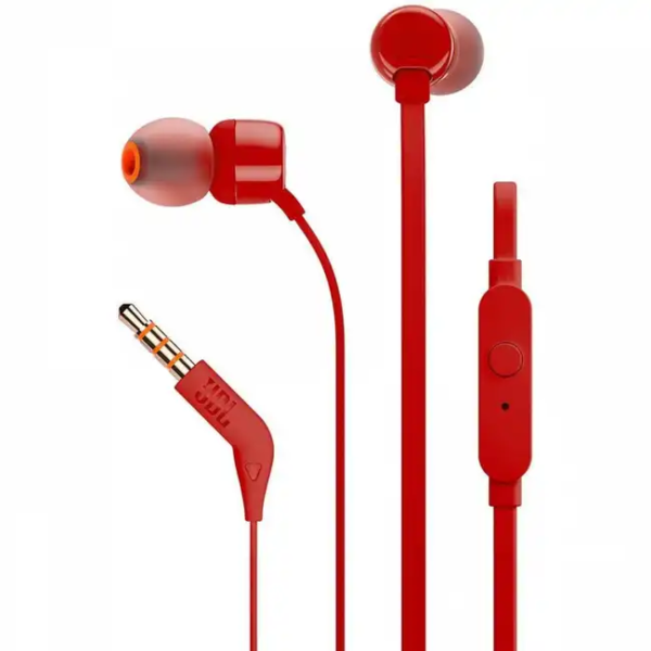 Наушники JBL T110 Red T110RED